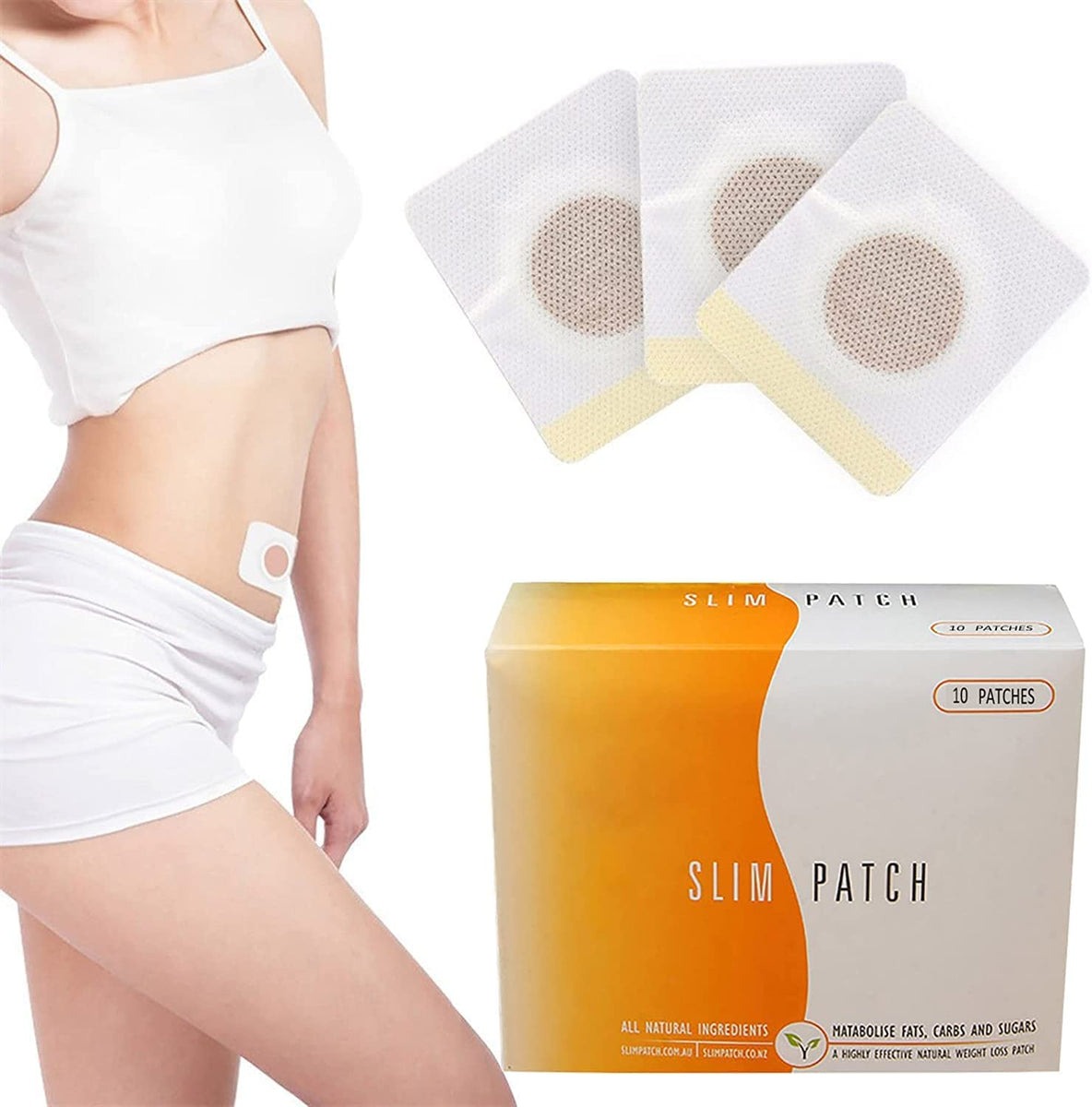 Slimming Patch10 pcs Two Choices Magnet Weight Reduce Fat Burning