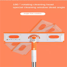 Glass Wiper Cleaner Extendable Squeegee with Long Handle Wiper for Glass Cleaner , High Windows and Outdoor Glass Washing ,car Window Cleaner.