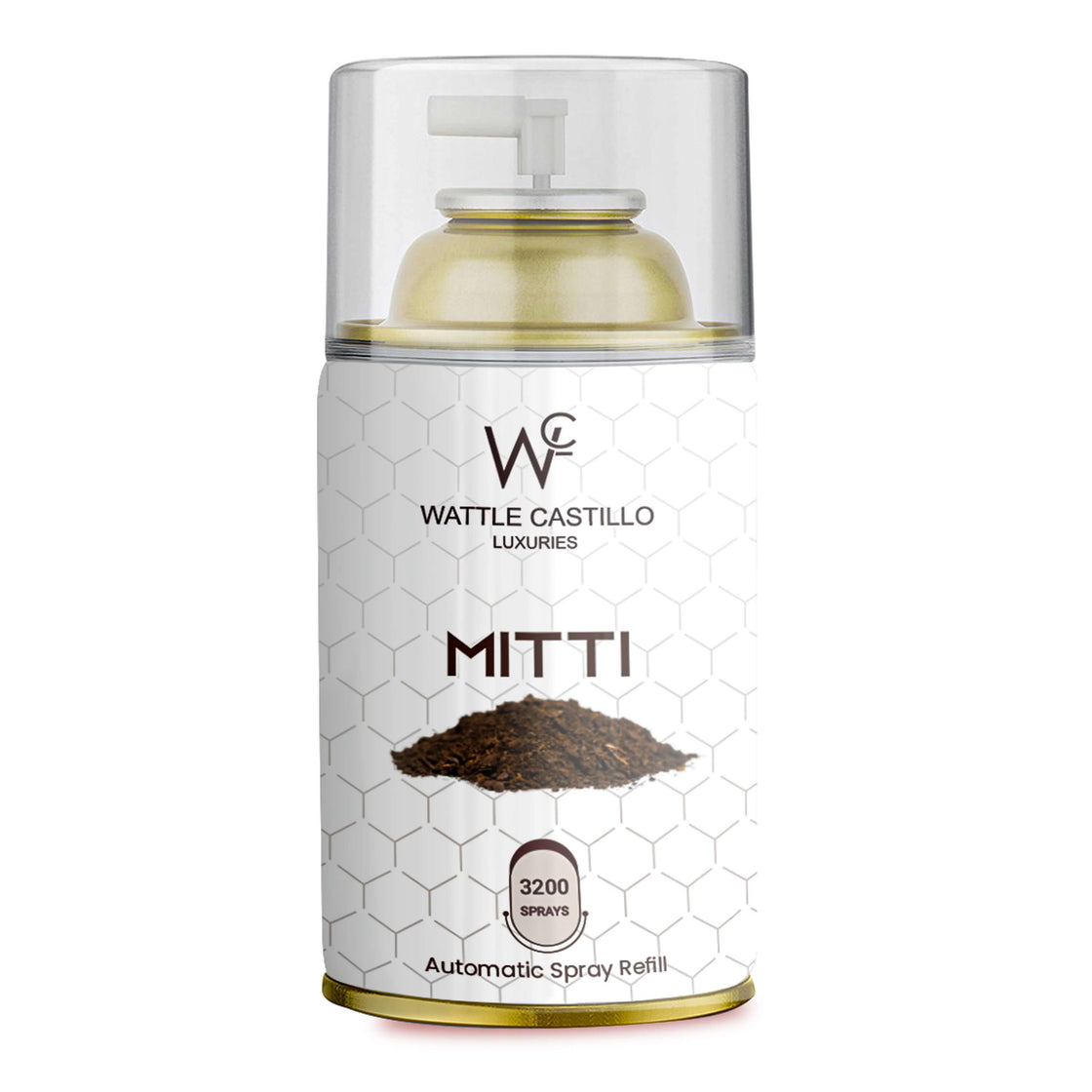 Wattle castillo Automatic Dispenser Refill - Automatic Room Fresheners Combo | Lemon leaf and mitti (300ml) - Wattle Castillo