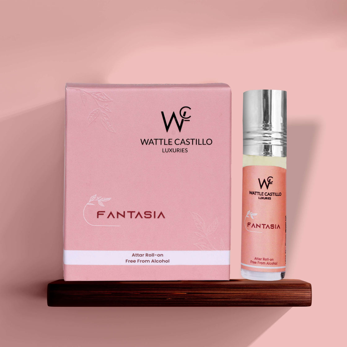 Wattle Castillo Fantasia Premium Luxury 100% Non Alcoholic Long Lasting Roll On Attar Perfume For Unisex 6 ML - Wattle Castillo