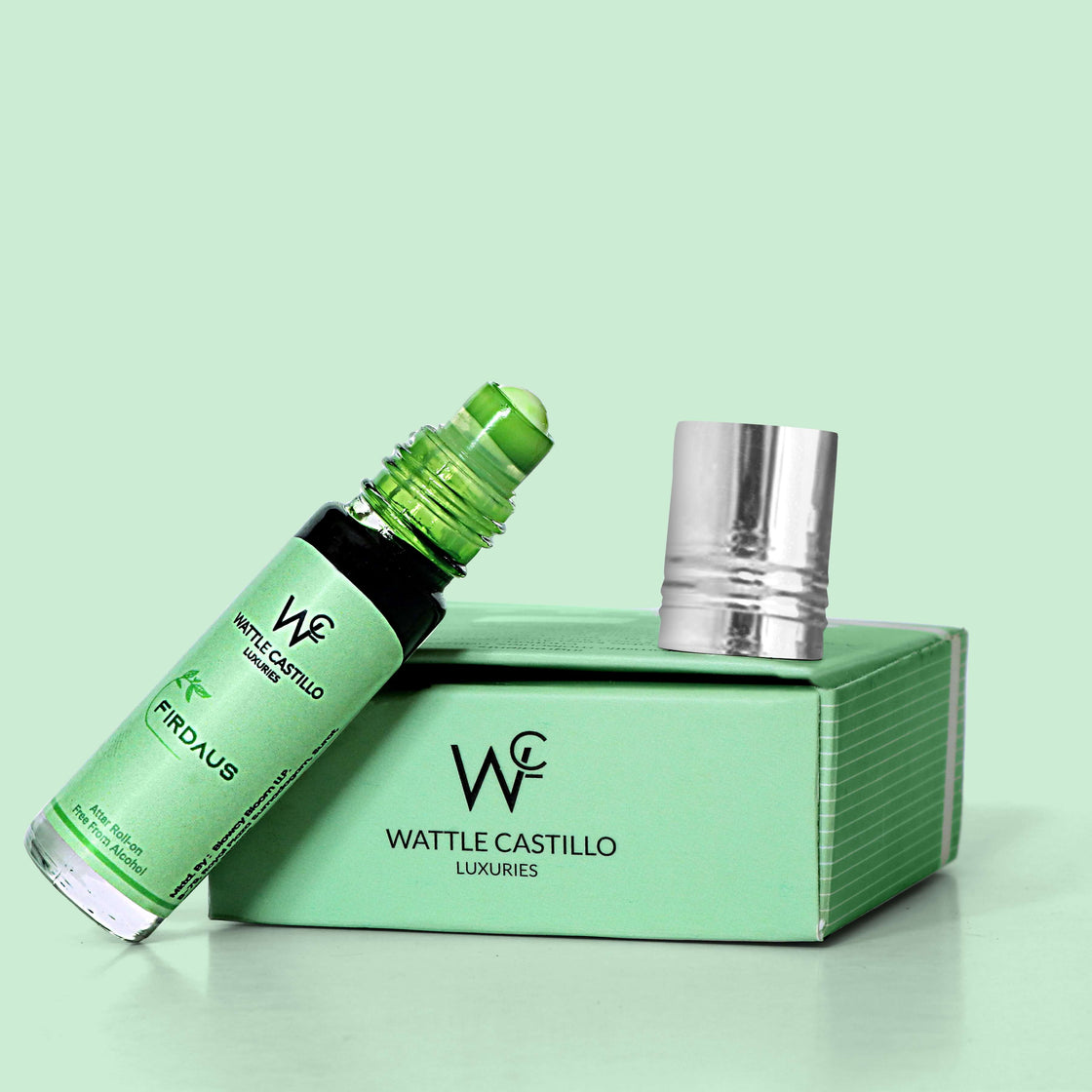 Wattle Castillo Firduas Premium Luxury 100% Non Alcoholic Long Lasting Roll On Attar Perfume For Unisex 6 ML - Wattle Castillo
